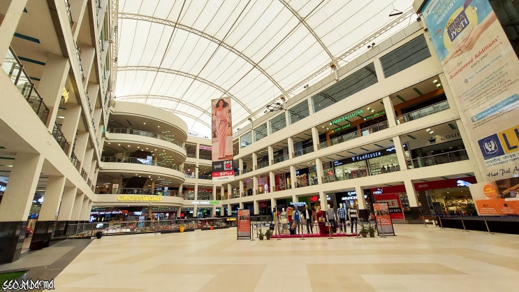  인도 쇼핑몰 FORUM MALL - 백화점 식품관 구경하기
