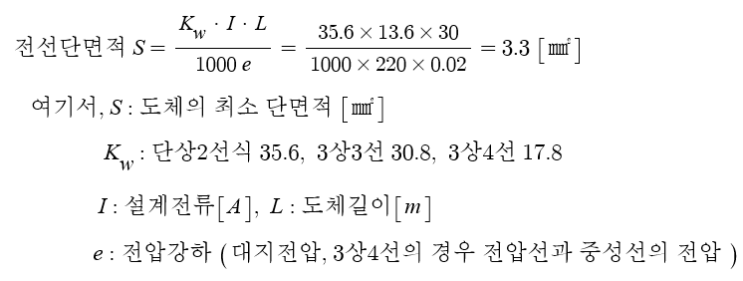 비전동기 분기회로에 대한 과전류 보호 설계방법