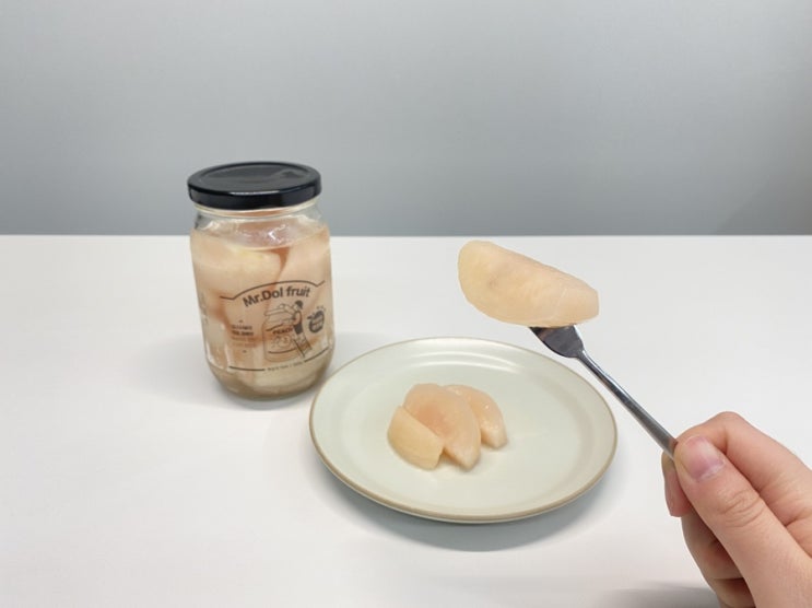  복숭아 병조림 HACCP 인증으로 믿고 구입한 미스터돌