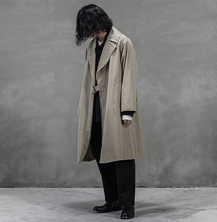 comoli 22ssウォッシュドタイロッケンコート 多い 1 