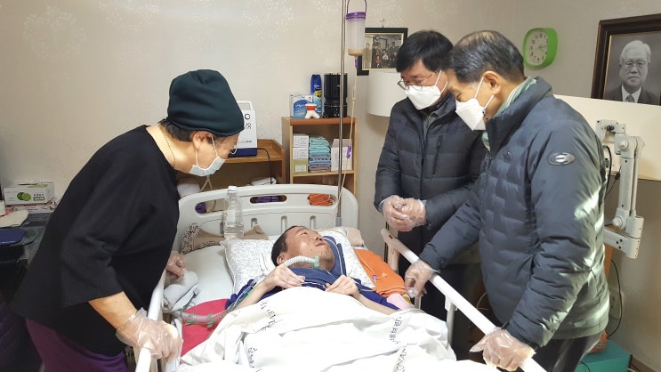  인공호흡기로 생활하는 중증근무력증 장애우 신구를 응원해 주세요!