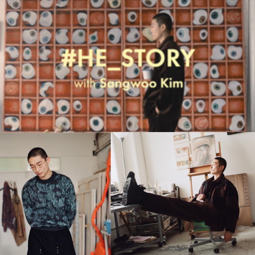  커스텀멜로우 21FW #HESTORY 김상우 캠페인 : 코트, 가죽자켓, 셔츠, 니트, #가을겨울옷추천