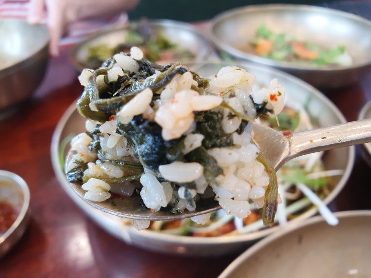  천안 성정동 맛집 산이내린밥상 곤드레밥집 실후기