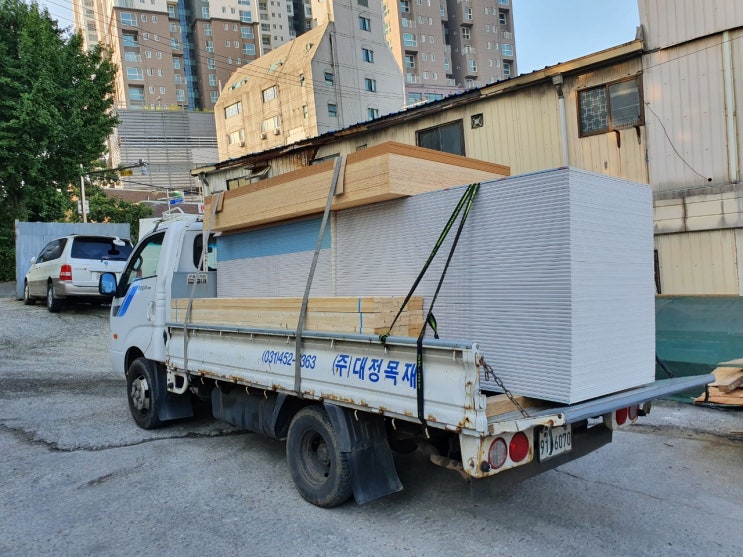  [납품사례] 안양, 피트니스 인테리어 현장 자재납품