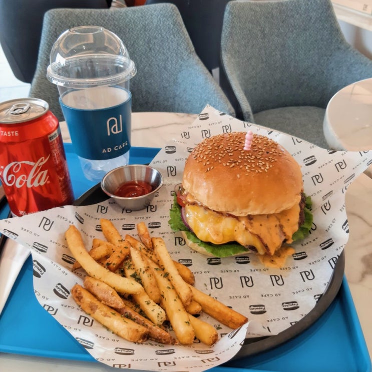 대전 대청호 카페 에이디 :: 수제버거 맛집 신상카페 갔다 온 후기