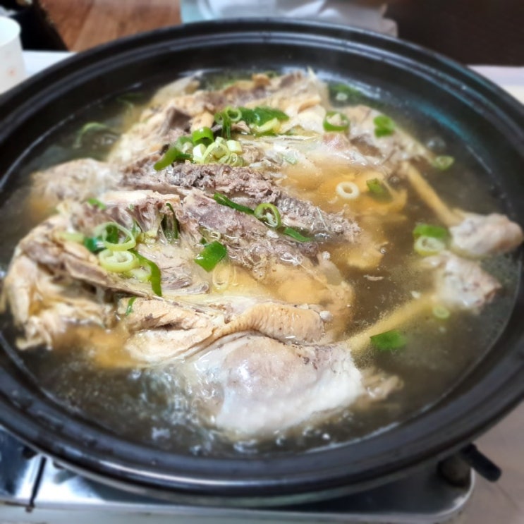  팔공산 옻닭 백숙 방갈로 분위기 짱, 산성마루 유명한집