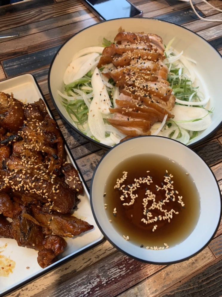  꼬들이까지 맛있는 용전동족발맛집 소담족발 불직화 족발은 필수