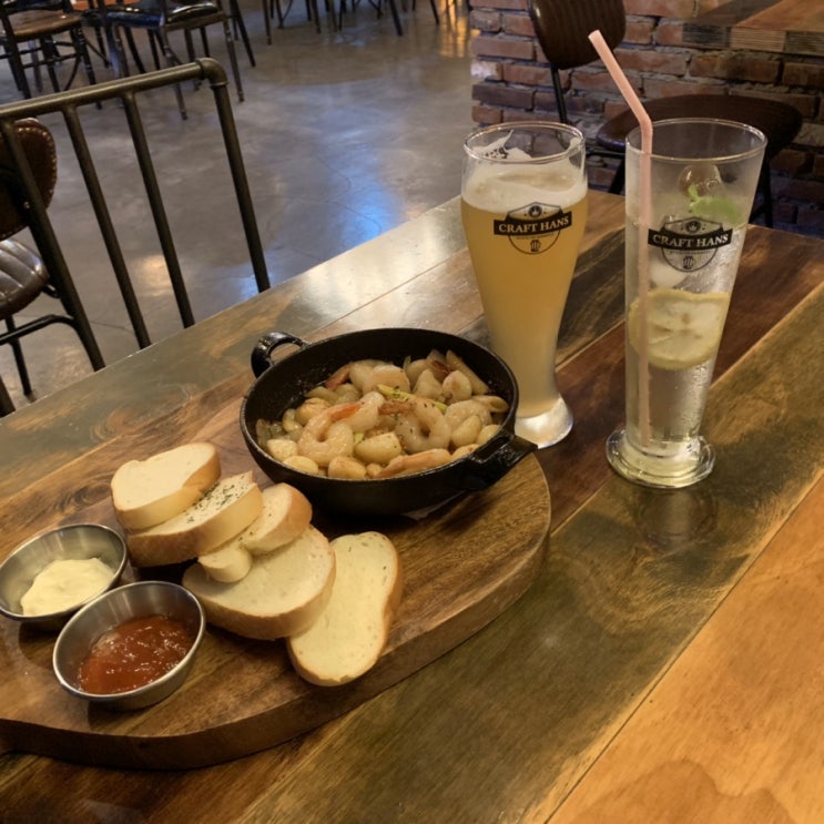  감성과 분위기에 취하는 별내 카페거리 수제맥주맛집 크레프트한스 (craft hans)