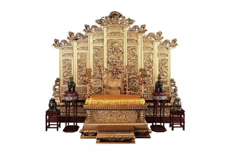 [프리뷰]『303toys』1/6  Gold Cloud Dragon Throne (강희대제 옥좌)