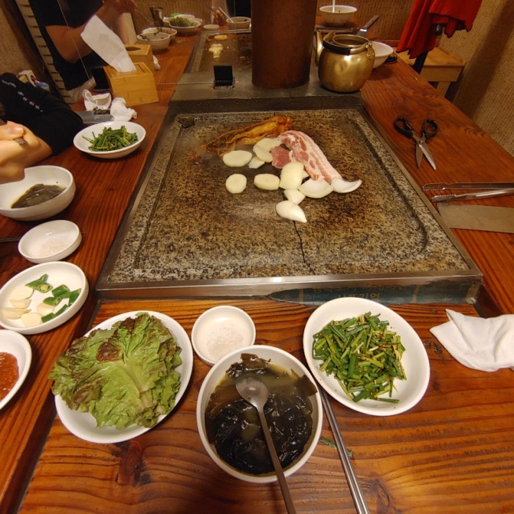  경기도 광주 오포읍 맛집 후기 (ft. 수레실가든 / 돌판삼겹살)