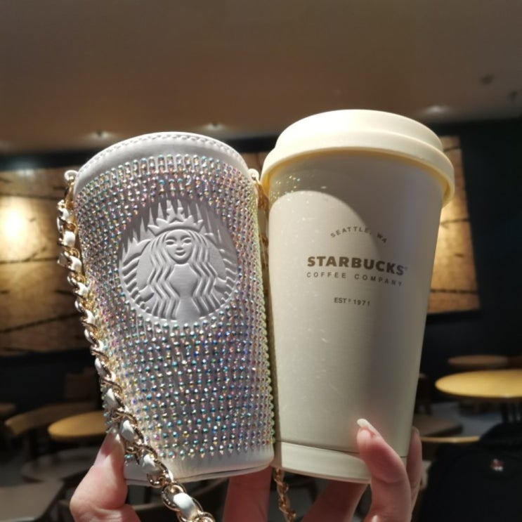 당신만 모르는 스타벅스 텀블러 아이스박스 아이스쿨러 스탠리 인싸템 캠핌용 여름, 370ml 순백 반짝이 스텐 수행함유 컵홀더 좋아요 당신만 모르는 스타벅스 텀블러 아이스박스 아이스쿨러 스탠리 인싸템 캠핌용 여름, 370ml 순백 반짝이 스텐 수행함유 컵홀더 좋아요