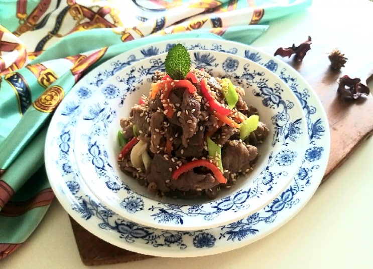  소불고기 황금레시피 입에 착 감기는 소불고기 양념맛에 감탄하는 불고기 요리