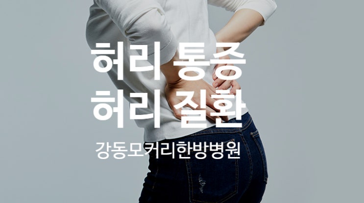 강동구 한방병원 허리 통증과 허리 질환에 관한 이야기