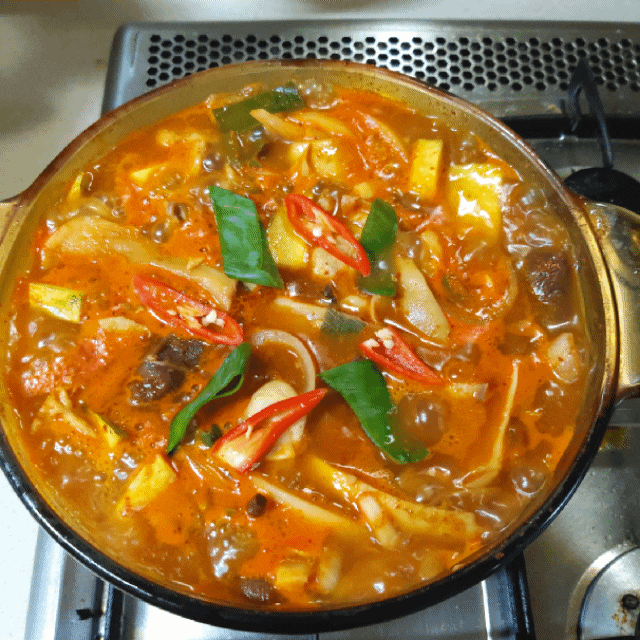 자연산 버섯찌개 맛있게 만드는방법. 레시피.