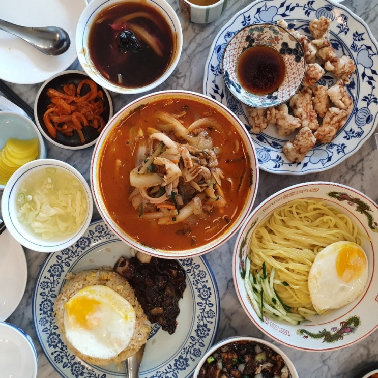 잠실 송리단길 중식당 맛집 중화일상