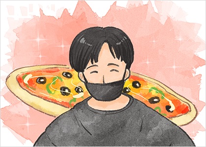 세상에서 가장 따뜻한 피자... 세상에서 가장 따뜻한 피자...