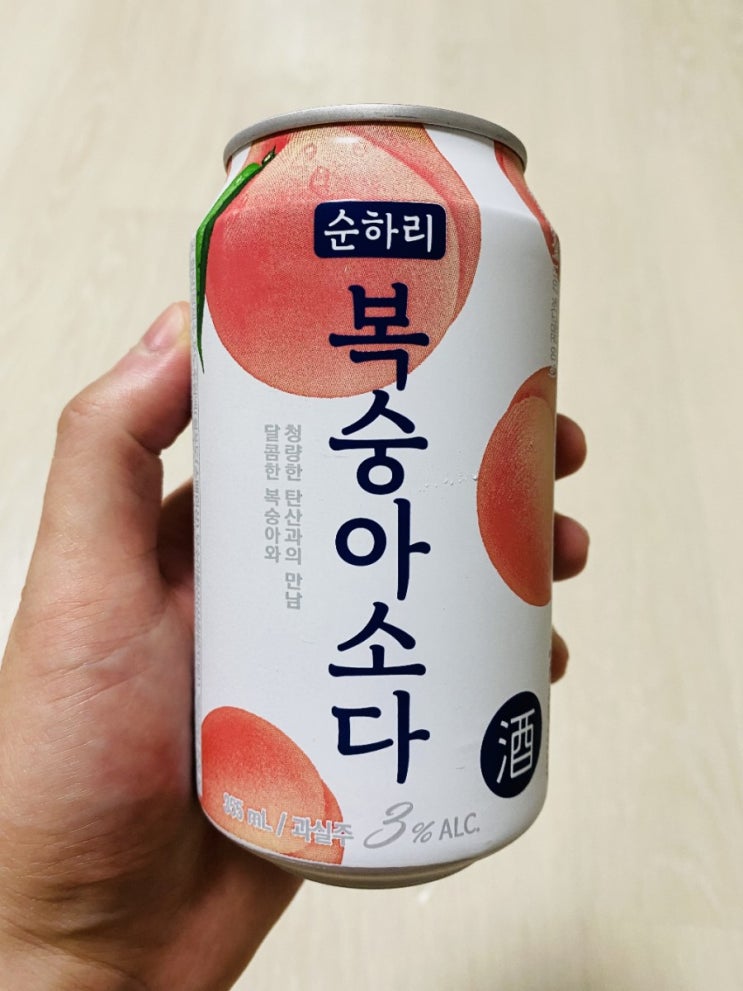  [술]순하리 복숭아소다 리뷰 및 후기 : 파는 곳 내돈내산