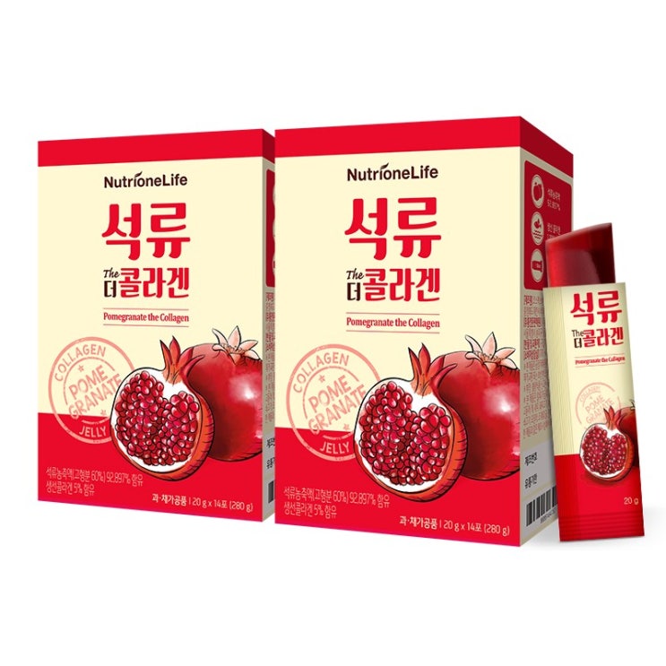 후기가 정말 좋은 뉴트리원 전지현 석류 더 콜라겐 저분자 피쉬 어류 펩타이드 젤리스틱 + 활력환, 2box, 14포 ··· 후기가 정말 좋은 뉴트리원 전지현 석류 더 콜라겐 저분자 피쉬 어류 펩타이드 젤리스틱 + 활력환, 2box, 14포 ···