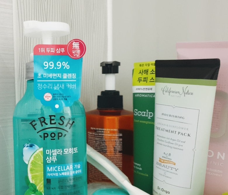 내돈내산) 프레시팝 미셀라 모히또 샴푸 후기