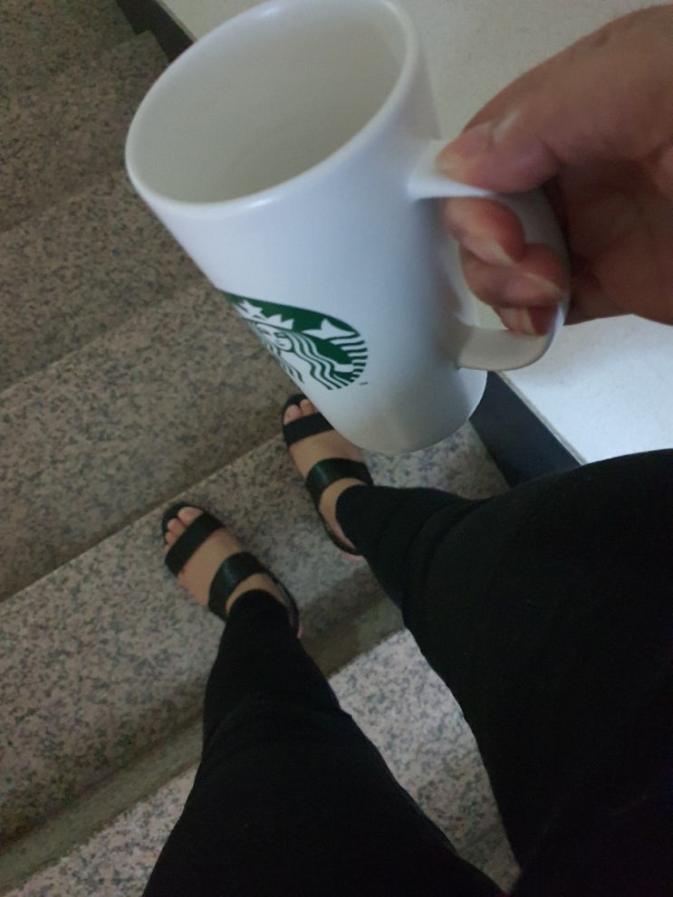  모닝 루틴(커피, 쫀디기)