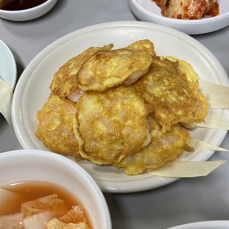  논현동 맛집 '한성칼국수', 수육, 새우전은 필수!