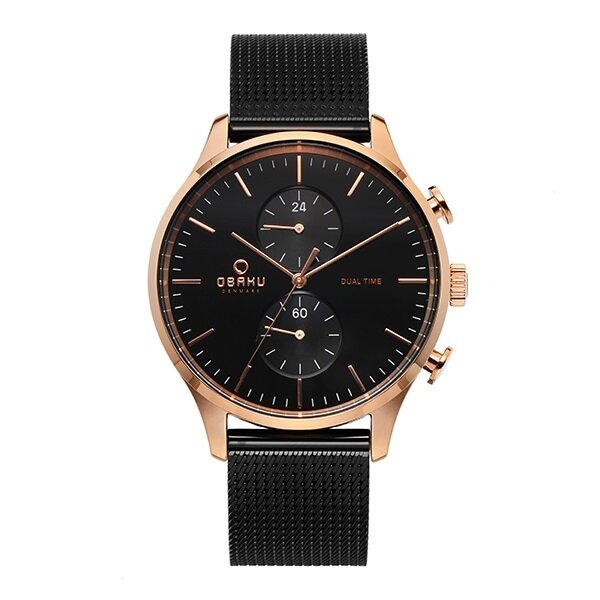  가성비 좋은 [Obaku]오바쿠 V196GUVBMB GRAN NIGHT 쿼츠 43mm 남성메탈 좋아요