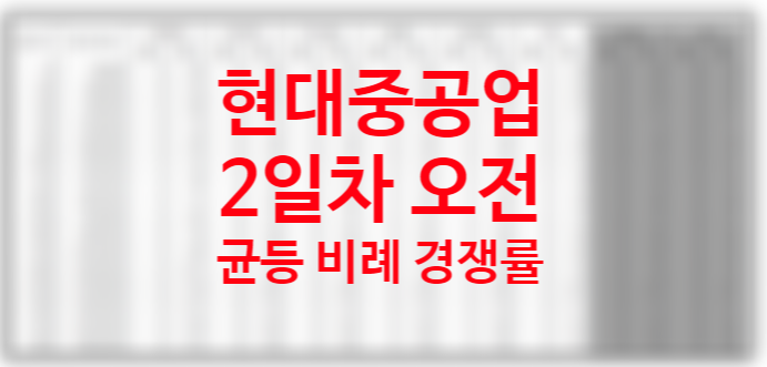공모주 청약 현대중공업 균등배정 비례배정 경쟁률 예상배정주수 2일차 오전 기준 (하나금융투자, 신영증권, db금융 우세) 공모주 청약 현대중공업 균등배정 비례배정 경쟁률 예상배정주수 2일차 오전 기준 (하나금융투자, 신영증권, db금융 우세)