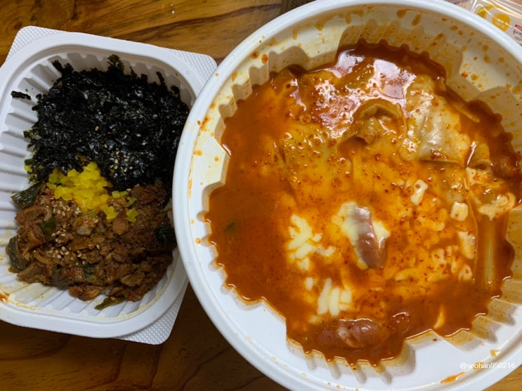 동대문엽기떡볶이 대구상인점에서 신메뉴 오돌뼈밥랑 초보맛 먹어본 후기 (맛있어요 추천)