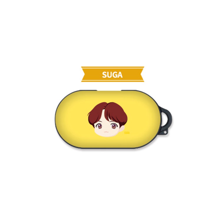 인지도 있는 BTS Basic Hard Galaxy Buds Case_방탄소년단 버즈 케이스, Suga, BTS Galaxy Buds Case 추천해요