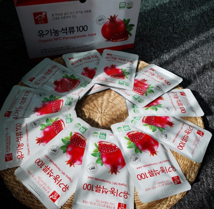  [석류즙추천] 믿고 먹는 맑은농장 유기농석류 100 명절선물 석류즙 추천:))