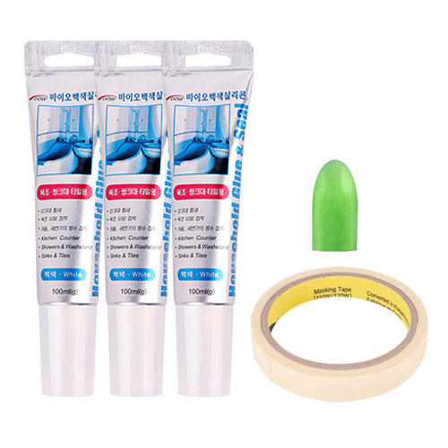 잘나가는 와이넷 SAFE 백색 실리콘 100ml x 3p + 미니헤라 + 마스킹테이프 2p, 1세트 추천합니다 잘나가는 와이넷 SAFE 백색 실리콘 100ml x 3p + 미니헤라 + 마스킹테이프 2p, 1세트 추천합니다