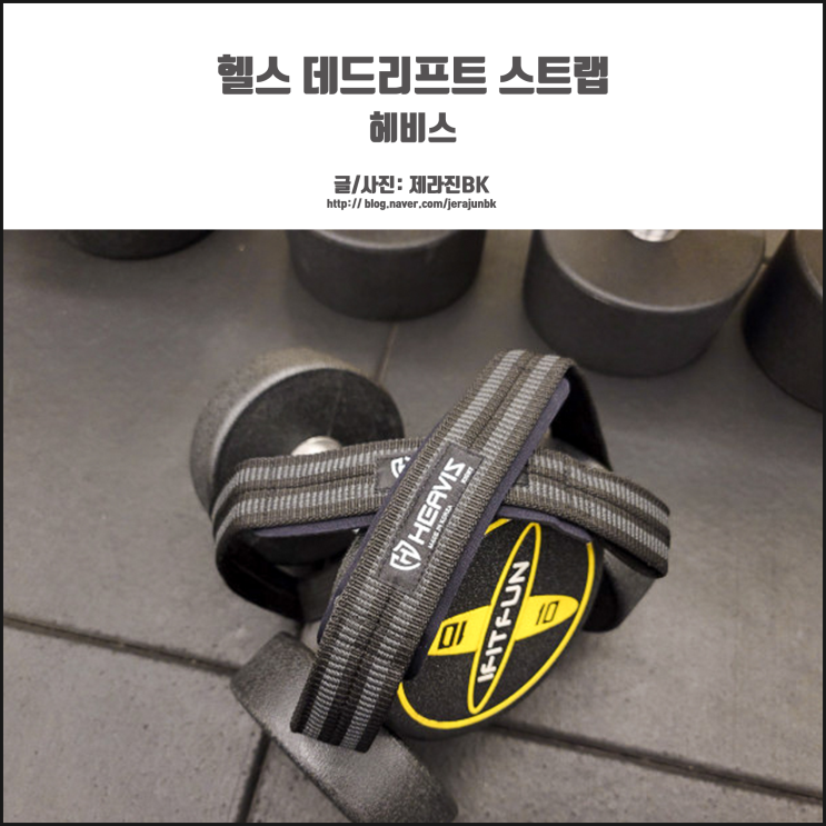  헤비스 데드리프트 스트랩 헬스로 등 빨 만들기 도전!