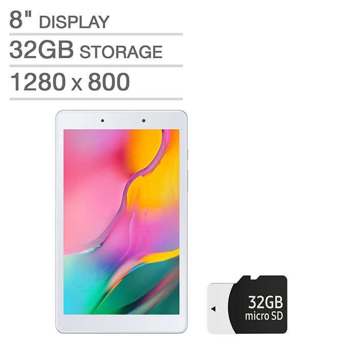 가성비갑 삼성 갤럭시탭 A 8.0 32GB 실버 SM-T290N 32GB 마이크로 SD 포함 좋아요