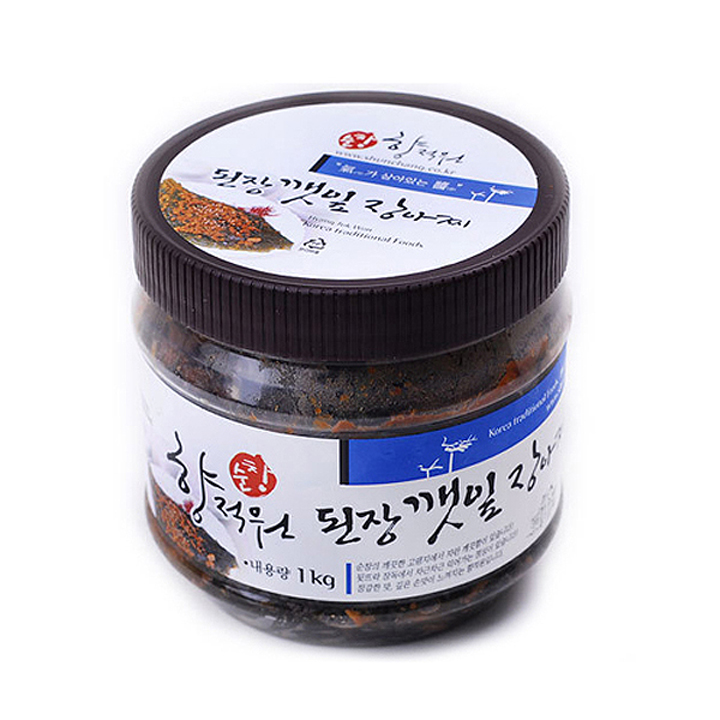 잘나가는 토종원 된장깻잎 장아찌 1kg 순창전통, 된장깻잎 장아찌 1kg 추천해요