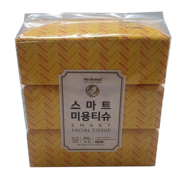 선호도 높은 노브랜드 스마트 미용티슈 200매x3개입 좋아요 선호도 높은 노브랜드 스마트 미용티슈 200매x3개입 좋아요