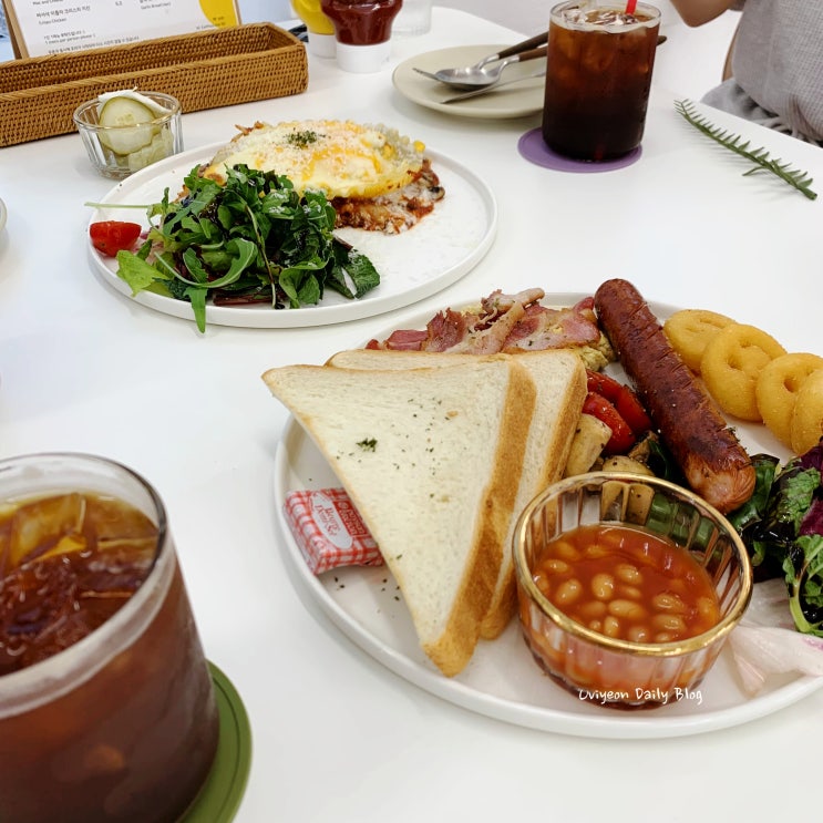  광안리 브런치카페 이플러 부산애견동반 라자냐 브렉퍼스트
