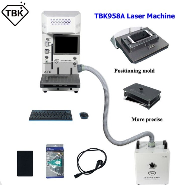 갓성비 좋은 TBK 백 유리 레이저 기계 분리 TBK958A 958B 958C for iPhone 12ProMax 11 XR 휴대 전화 분리기 수리, 110V TBK 958A 좋아 갓성비 좋은 TBK 백 유리 레이저 기계 분리 TBK958A 958B 958C for iPhone 12ProMax 11 XR 휴대 전화 분리기 수리, 110V TBK 958A 좋아