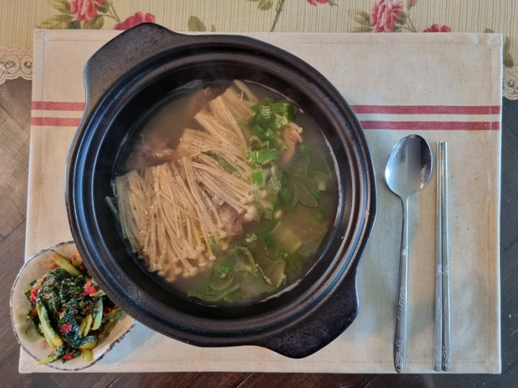 혼밥메뉴 갈비탕추천 해가득몰 밀키트 택배맛집