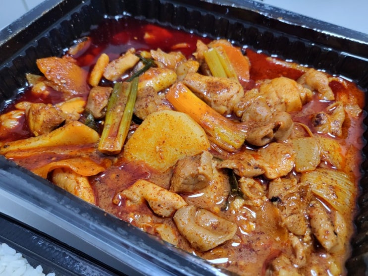  장닭 ; 봉천역 맛집, 매콤칼칼한 곱도리탕이 맛있는 신림 배달 맛집