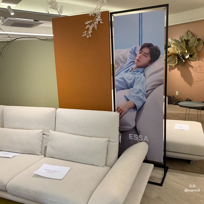 Park Seo-joon's Sofa at Esssa's Namyangju Direct Store