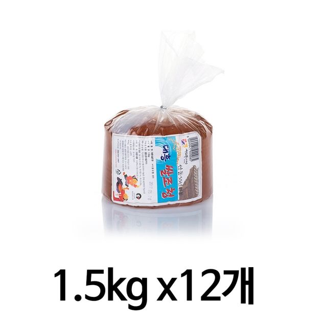 구매평 좋은 쌀조청 1.5kg(12개)벌크 조청물엿 쌀엿 SEP:/ 07 + YG18612B, 1Ea 추천합니다