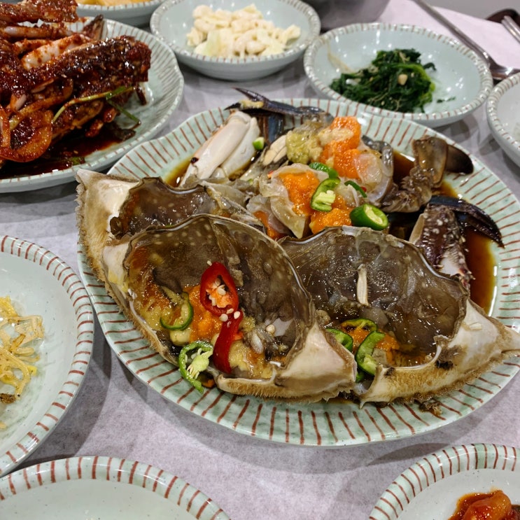  [태안안면도맛집 딴뚝통나무집식당] 게국지 먹으러 간건데 게장까지 맛있던 집