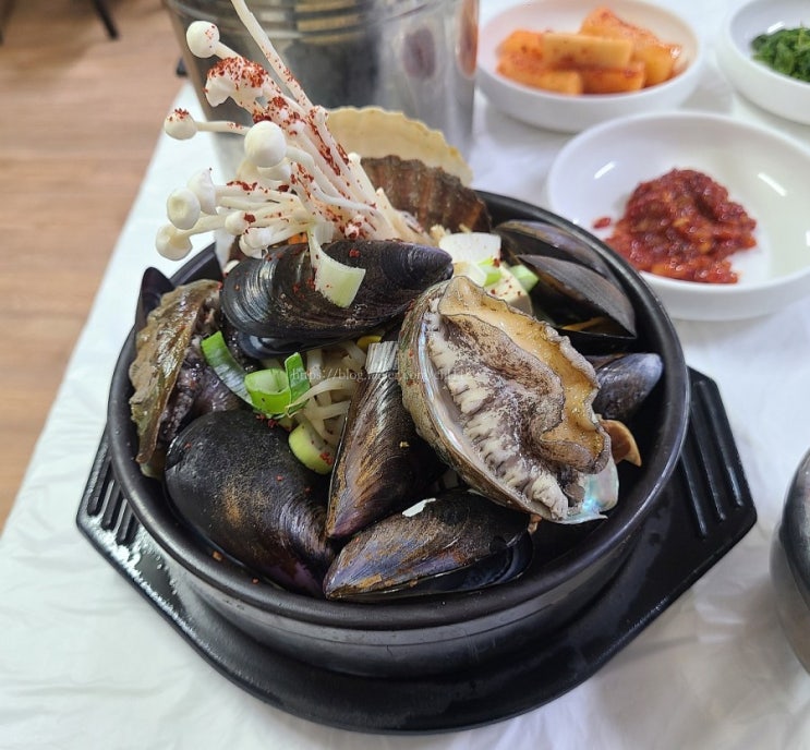  강릉 강문해변 맛집 전복 해물뚝배기 솔직 후기