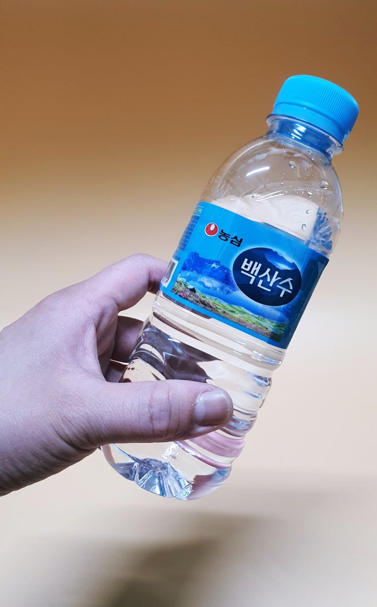  안전한 생수 농심 백산수 아기물로 좋아요!