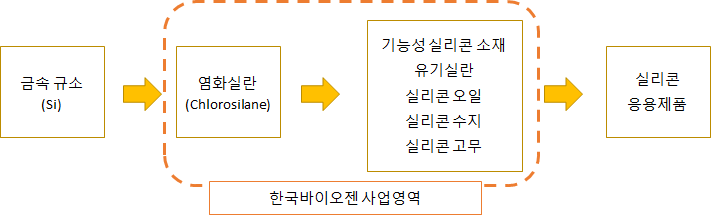 [한국바이오젠] 국내 유일한 기능성 실리콘 중간소재 기업