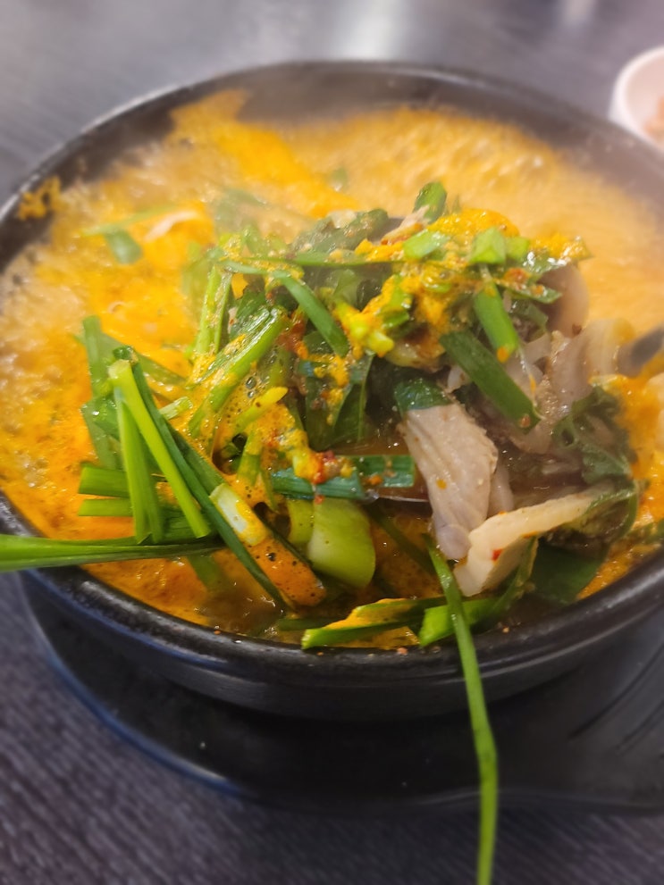  수촌마을 황금순대국과 마라왕 마라탕! #1차2차추천