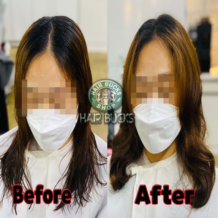  웨이브펌 하실때 뿌리볼륨은 필수 !! 수원 정자동 미용실 헤어벅스에서 굵은웨이브펌과 링거펌을 함께 시술하기 !!