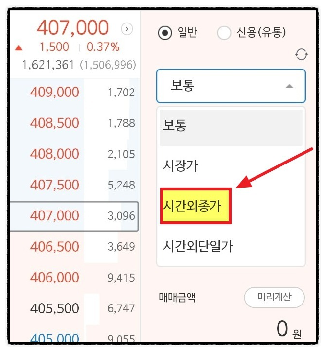 키움증권 주식 거래 시간 총정리 (동시호가 매매, 장전 시간외, 장후 시간외, 시간외 종가 거래, 시간외 단일가 매매 방법)