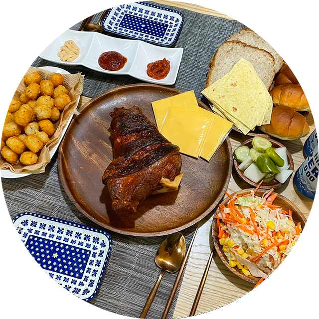  술안주 추천 독일식 족발 슈바인학센 : 슁켄하우스 제주도 학센