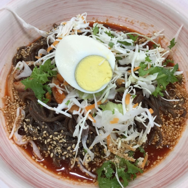  [신탄진 국수] 아기와 함께 신탄진 길갈 비빔국수